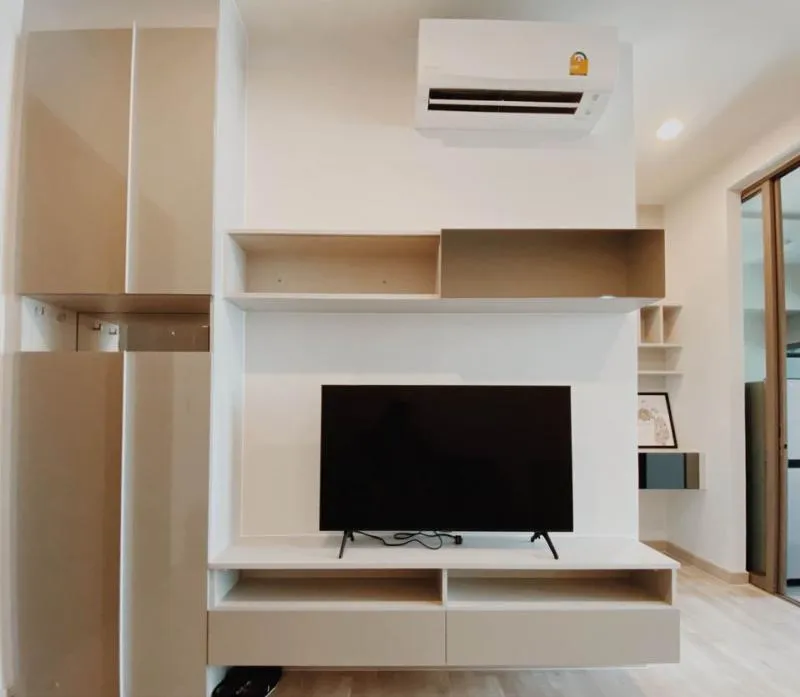 ให้เช่า Condo Niche Pride Taopoon ห้องแต่งสไตล์มินิมอล นั่งทำงานมองวิวชิวๆ คุณภาพชีวิตดีสุดๆ จองเลย!