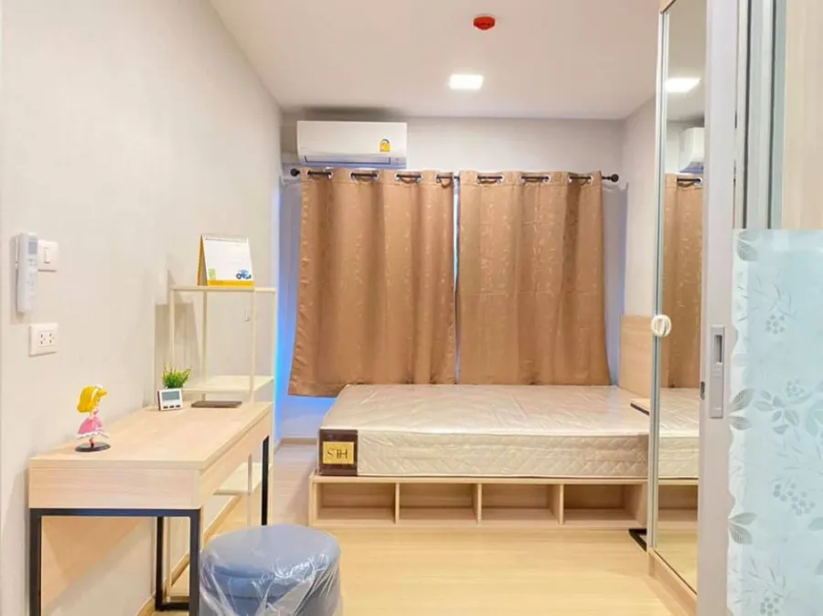 For rent พลัม คอนโด รังสิต อไลฟ์ เฟส 1 ห้องกั้นเป็นสัดส่วน วิวสระ จองด่วนก่อนหลุดมือนะจ่ะ