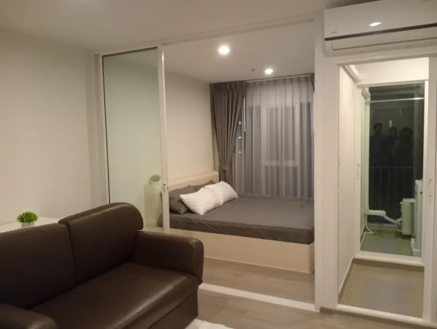 For rent: Regent Home Bangna, 28th floor, fully furnished, ready to move in. Reserve now, don't miss out!