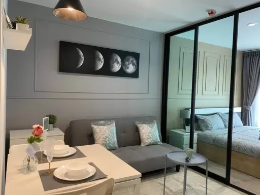 For rent: Regent Home Bangson Phase 2, Building B, 12th floor, no afternoon sun, cool and comfortable, just bring your bag and you can move in.