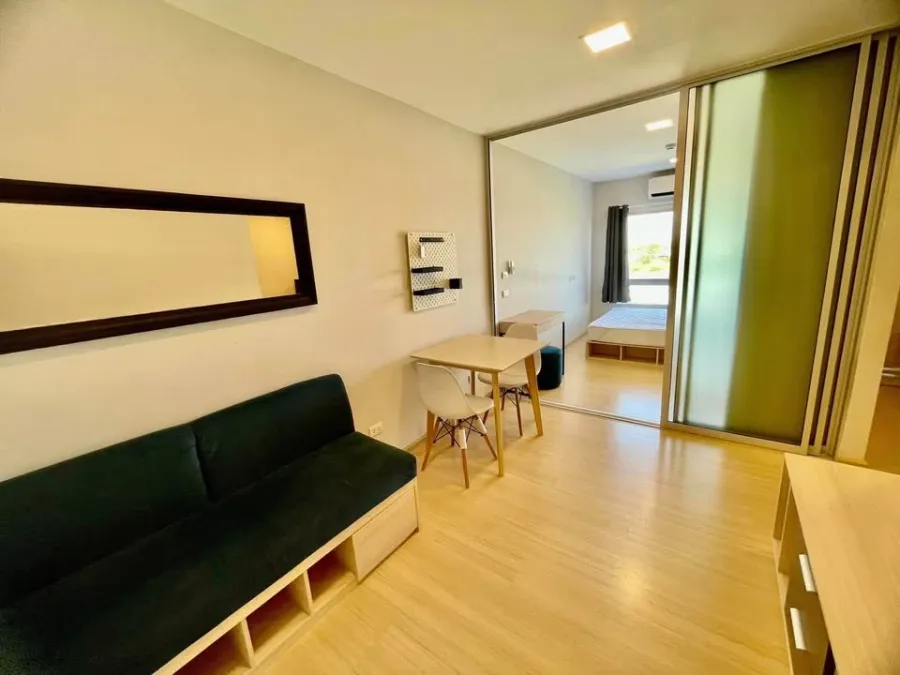 Condo for rent, Plum Alive 1 Rangsit, room ready to move in, fully furnished, electrical appliances, good price, hurry and reserve.