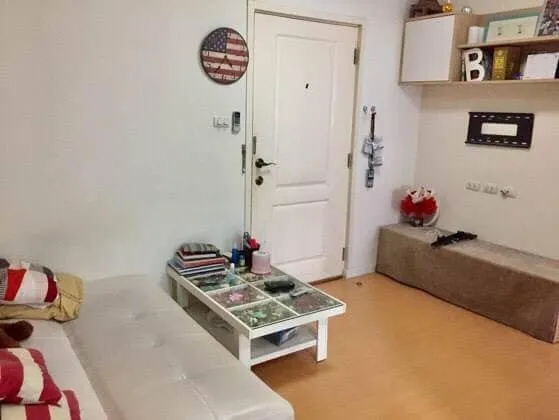 ขาย I CONDO สุขุมวิท 105 ได้วิวสระ พร้อมติดวอลเปเปอร์ทั้งห้อง สิ่งอำนวยความสะดวกครบ จบที่เดียว