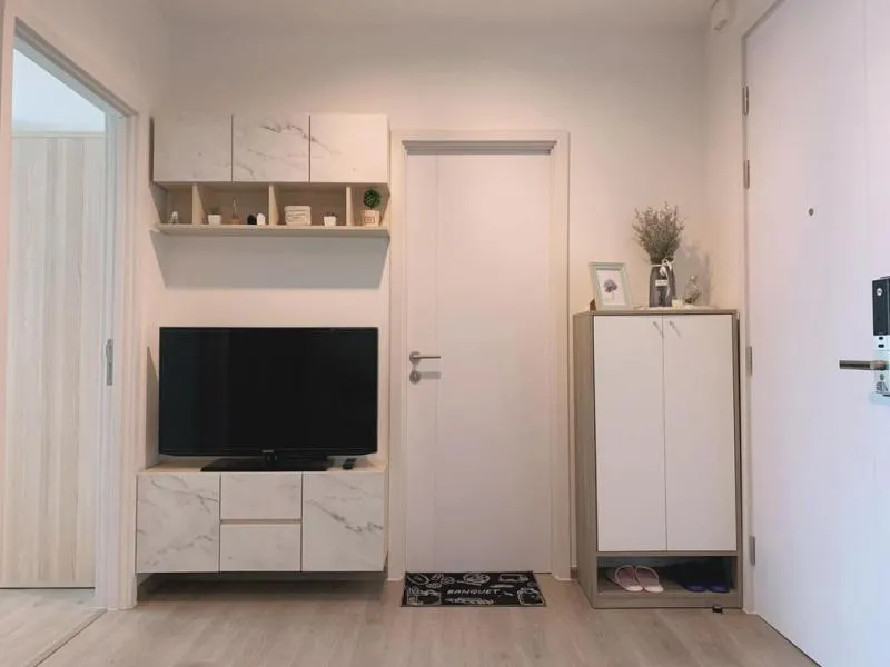 ห้องใหม่มาแล้วจร้า ห้องมุม ให้เช่า The base Phetkasem ตกแต่งห้องสวยมาก มีทุกอย่างครบ จองด่วนๆ