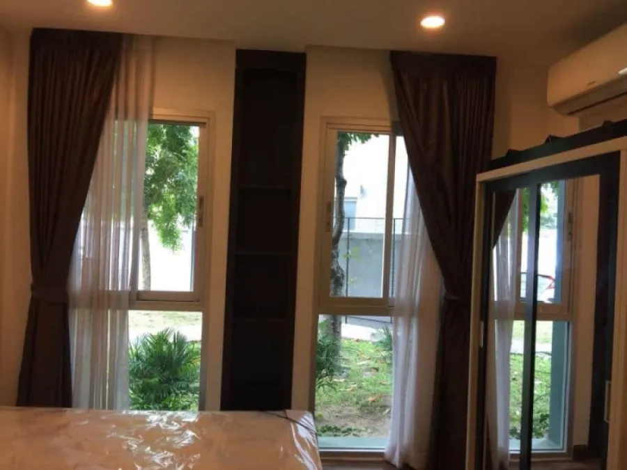 Condo for sale, PARC EXO Kaset-Navamintra, garden view, fully furnished, ready to move in, don't miss it !!