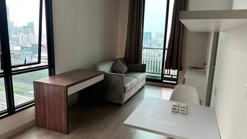 ให้เช่า คอนโด เดอะ แคปิตอล ราชปรารภ-วิภา ตกแต่งแน่น เฟอร์นิเจอร์ เครื่องใช้ไฟฟ้าครบ พร้อมเข้าอยู่