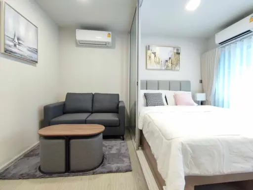 ให้เช่า เคฟ ทาวน์ ไอส์แลนด์ ตึก G ชั้น 2 ห้อง 1 Bed Special กั้นแยกเป็นสัดส่วน น่าอยู่สุดๆ จองเลย