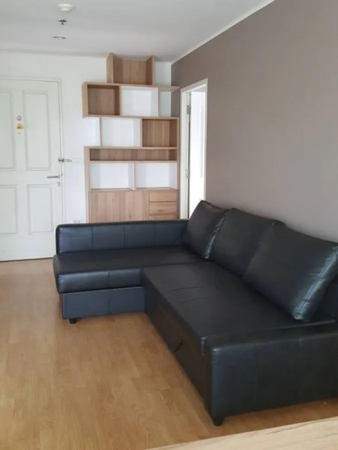 Condo for rent, U Delight @ On Nut Station, high floor, beautiful view, fully furnished, good location, near BTS