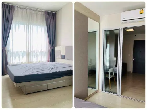 ขาย นิช ไอดี ปากเกร็ด สเตชั่น ห้องตกแต่งน่าอยู่ มีเฟอร์นิเจอร์ Buit-In ติดวอลเปเปอร์ทั้งห้อง จองเลย images