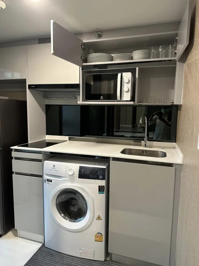 Condo for sale / rent Knightsbridge Space Rama9 ห้องมุม แต่งน่าอยู่ บิ้วอินท์จัดเต็ม คุณต้องไม่พลาด