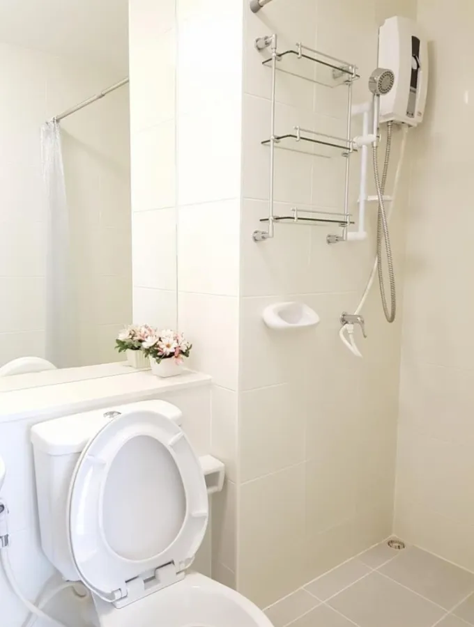 For sale, for rent, Plum Condo, Chaengwattana Station, corner room, private, clearly separated, good price, must book
