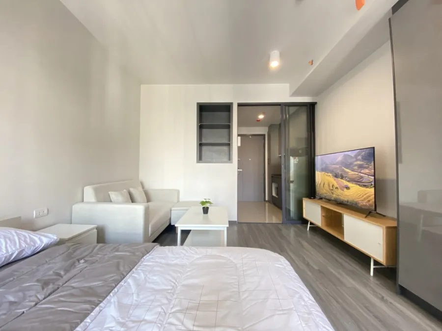 Condo for rent, Ideo Chula Samyan, room ready to move in. Complete facilities Just come and move in.