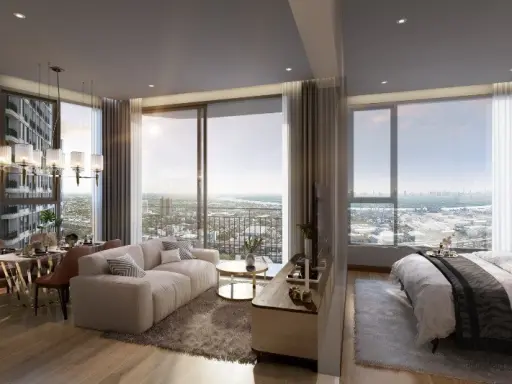 Selling down payment, Skyrise Avenue Sukhumvit 64, high floor, very spacious room, beautiful view, no buildings blocking, hurry and reserve before it'