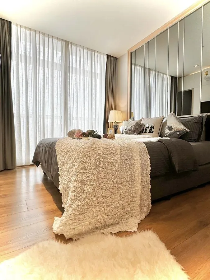 For sale or rent, Park 24 Origin Phrom Phong, fully decorated in modern luxury style, making the most of the space. Urgent.