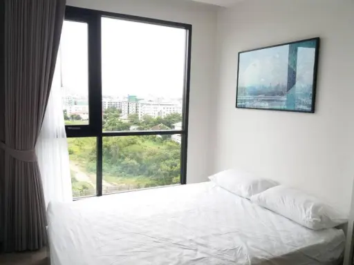 Urgent for rent !! Knightsbridge Collage Sukhumvit 107 Condo, complete furniture and appliances, good location, book now !!