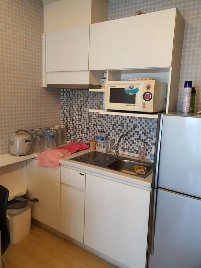 Condo for rent, True Thonglor, south room, not hot, no sun, no wind channel Fully furnished, don't miss it!!