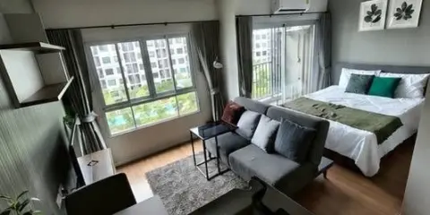 ให้เช่า D Condo Bliss Sriracha ห้องชั้น 5 ทำเลดี เฟอร์นิเจอร์บิวท์อินสุดปัง พลาดแล้วจะเสียใจ
