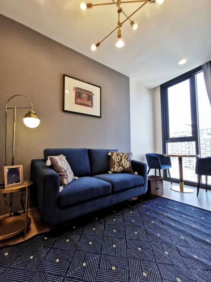 Sell and rent The Line Phahon-Pradiphat Beautiful decorated room in modern style Fully built-in, east, buy now