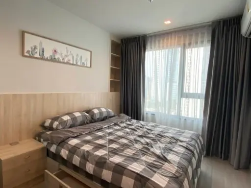 For rent!! Condo Life Ladprao, Floor 12A, Building A, beautiful room, fully furnished. Ready to move in immediately, book now!! images