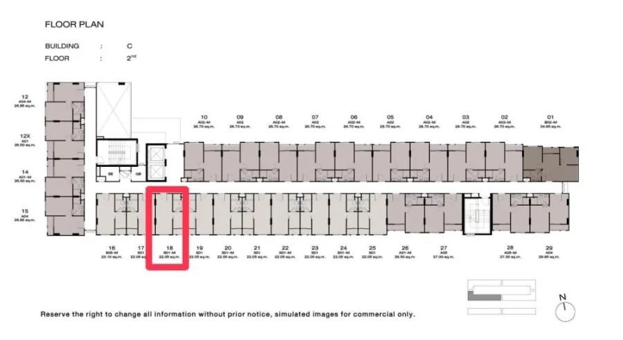 Selling down payment New Cross Khu Khot Station, 2nd floor, good project, great investment. If interested, hurry and reserve now. Don't wait. Hurry.