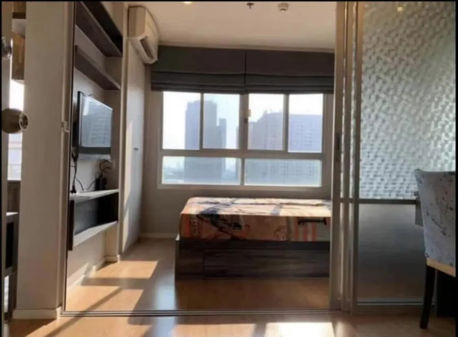 Condo for rent, Lumpini Ville Sukhumvit 77, beautiful room, good location, near BTS, convenient transportation, ready to move in, book now!