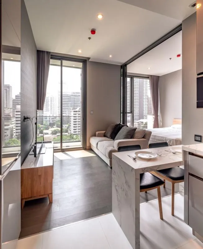 ขาย คอนโด ดิ เอส แอท สิงห์ คอมเพล็กซ์ ห้องสวย เฟอร์นิเจอร์ และเครื่องใช้ไฟฟ้าครบ ห้ามพลาด