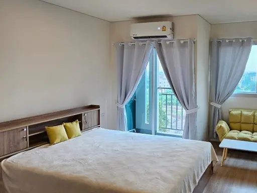Condo for rent, Lumpini Ville Chaengwattana 10, studio room, economical price, so nice to live in. Book now.