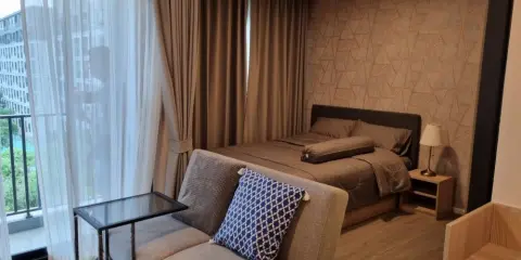 ห้องดี วิวสวนสีเขียว สวยธรรมชาติสุดๆ จองแล้วจะไม่เสียใจ ที่ D condo hideaway รังสิต เฟส 4 ให้เช่า