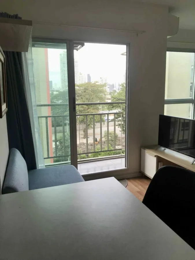 For rent: Lumpini Ville Ratburana - Riverview, 2 comfortable rooms, fully furnished, unblocked river view. Book now!