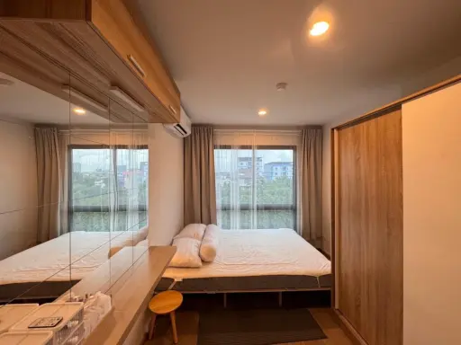 For rent HI Chaengwattana 19 comes with complete decoration, ready to move in, book now, don't miss it.