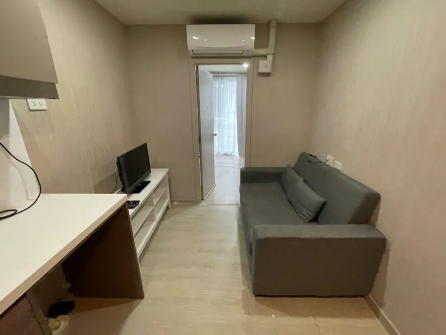 ให้เช่า The Elegant Ladprao 1 ห้องริม วิวต้นไม้ร่มรื่นมาก ห้องตกแต่งอย่างดี มี Walk-in Closet จองเลย