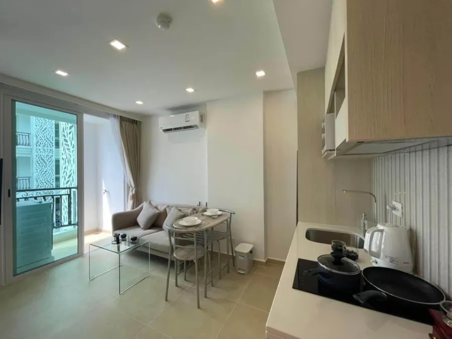 Urgent sale!! Condo City Garden Olympus (South Pattaya), 2nd floor, fully furnished. Ready to move in. Hurry up to reserve!!