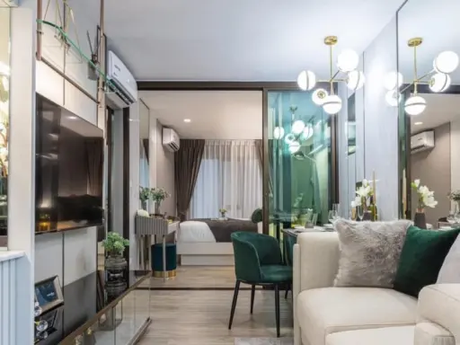 Down payment sale, Regent Home Wutthakat, 38th floor, high floor, good view, nice project, interested in owning, hurry and reserve now.