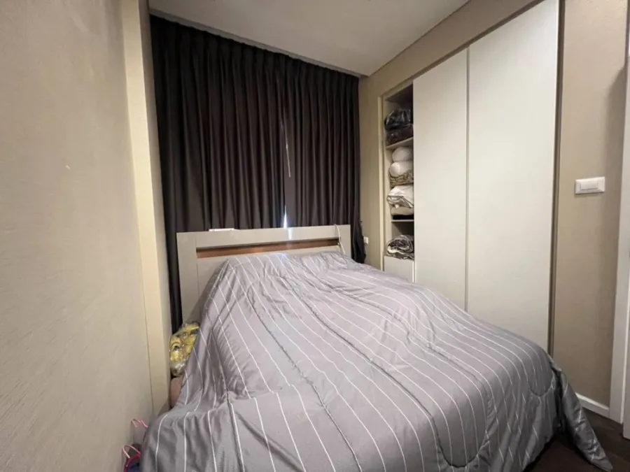 Condo for sale, The Saint Residences, Chatuchak Park view, beautiful view in the heart of the city, fully furnished.
