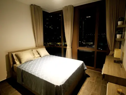 ให้เช่า The Loft Ekamai 2 Bedrooms 1Bathroom ตกแต่งพร้อมอยู่ ระเบียงกว้าง หันหน้าทิศใต้ ลมดี จองเลย