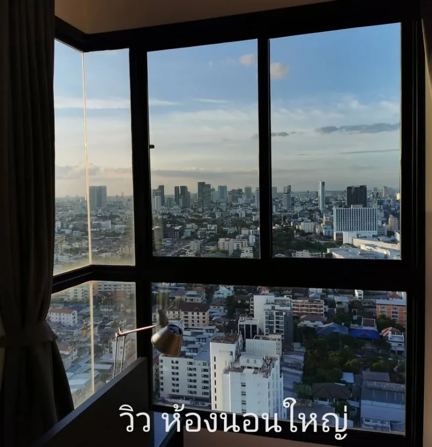 ขาย ควินน์ รัชดา 17 ชั้น 31 ตึกB ทิศเหนือวิวสวยมาก ไม่มีตึกบัง ติดวอลเปเปอร์ทั้งห้อง จองก่อนได้ก่อน