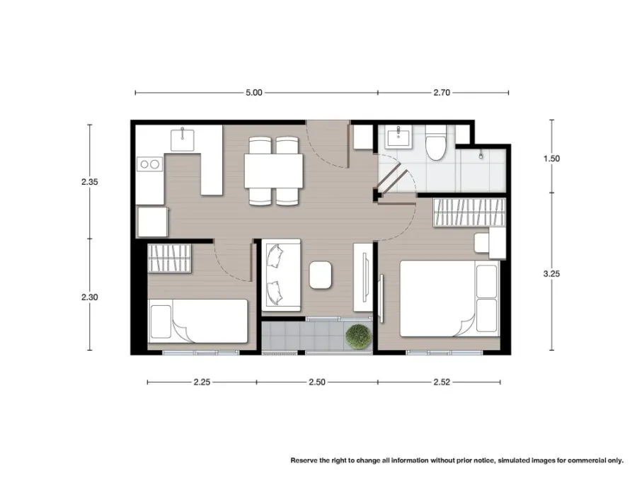 ขายดาวน์ โนเบิล นิว เมกา พลัส บางนา 2 ห้องนอน ตำแหน่งห้องดี สนใจจองเลย ด่วนๆ