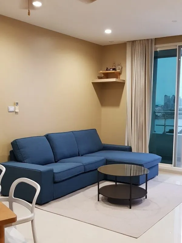 For sale: Watermark Chao Phraya River, view of the Chao Phraya River on the Bangkok Bridge side, pet-friendly, animal lovers must book.