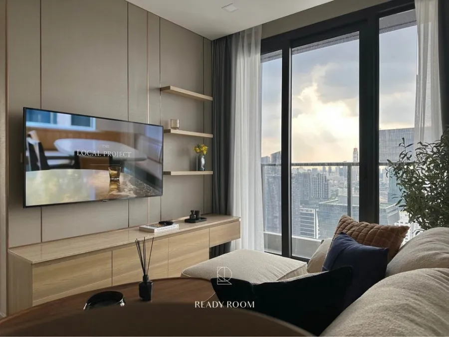 ให้เช่า คอนโด one9five asoke rama9 ห้องแต่งน่าอยู่ ชั้น 39 ได้วิวสูง อย่ามัวมองรีบมาจองด่วนๆ