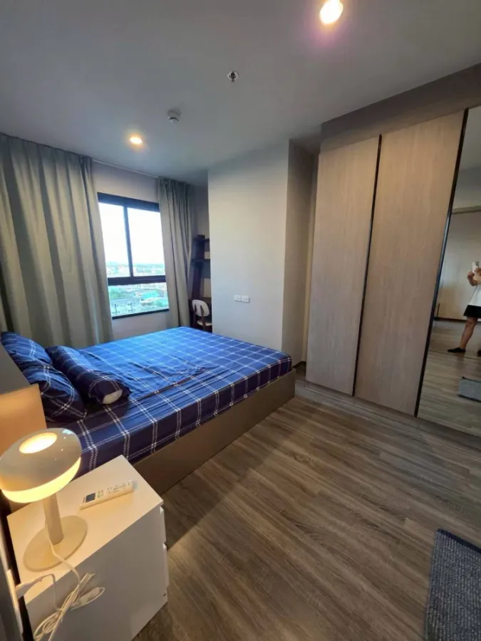 ให้เช่า Ideo Ramkhamhaeng - Lam Sali Station ชั้น 10 ห้องแต่งครบ น่าอยู่ จองเลย