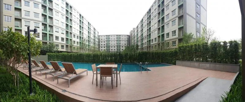 For rent Lumpini Ville Pranangklao-Riverview beautiful room ready Fully furnished, electrical appliances ready. Don't miss it.