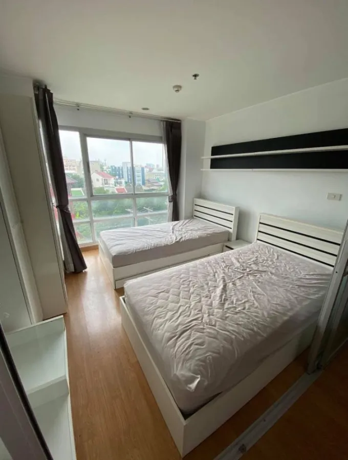 Condo for rent, U Delight @ Huai Khwang Station, day garden side, not hot. Fully furnished, don't miss it.