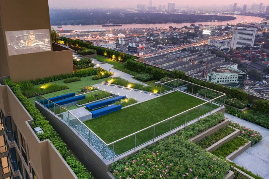 ขาย ให้เช่า Oka haus ห้องชั้นสูง ตกแต่งภายในอย่างดี พร้อมเฟอร์นิเจอร์ครบครัน (พร้อมเข้าอยู่)