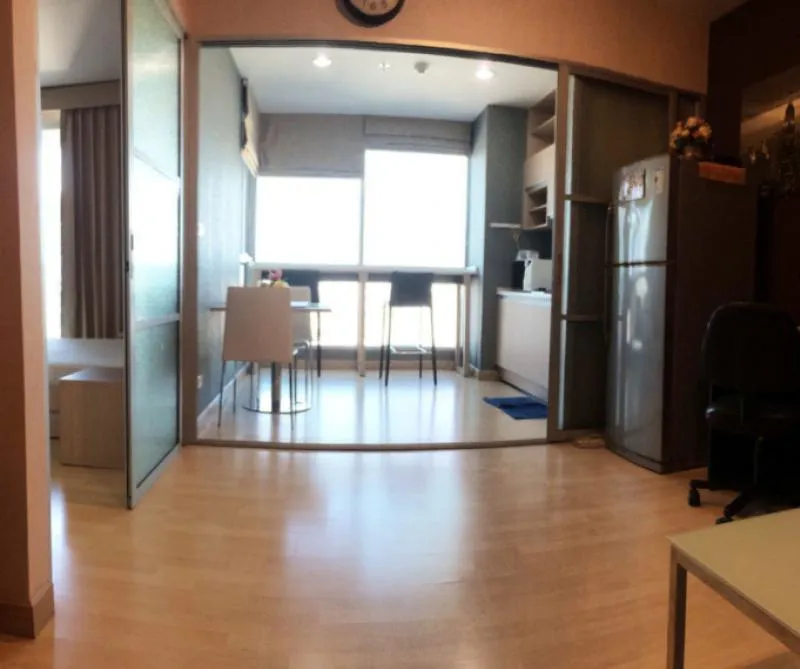 Rhythm Ratchada for sale, beautiful room, beautiful view, no building blocking, 1 bedroom, next to MRT, good condo like this, where can I find it? Book it quickly