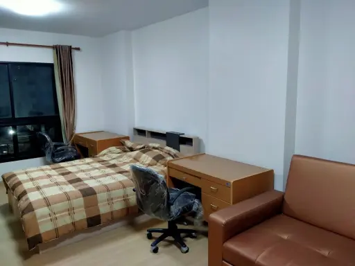 For rent, Supalai Loft, Talat Phlu Station, 6th floor, north, pool view, beautiful room, fully furnished, book now, hurry up images