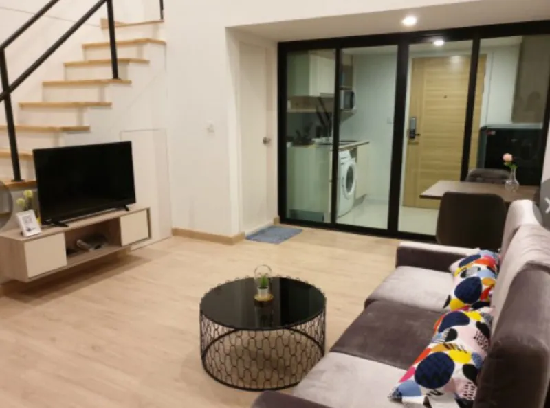 ให้เช่า คอนโด ไนท์บริดจ์ ติวานนท์ ห้อง Duplex ชั้นสูง วิวสวย พร้อมเข้าอยู่ พลาดไม่ได้แล้ว