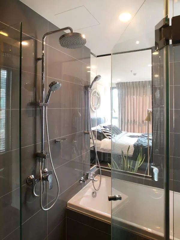Sell / rent Condo Q Chidlom-Phetchaburi, corner room, complete electrical appliances, very beautiful room, urgently!!