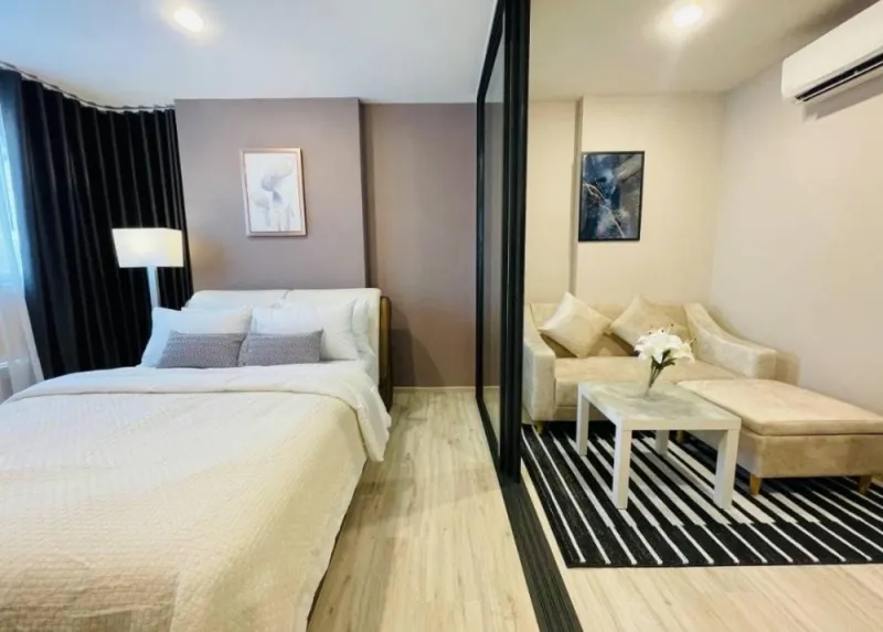 ให้เช่า คอนโด XT HUAIKHWANG ชั้น 32 ห้องตกแต่งอย่างสวย น่าอยู่มาก พลาดแล้วจะเสียใจ