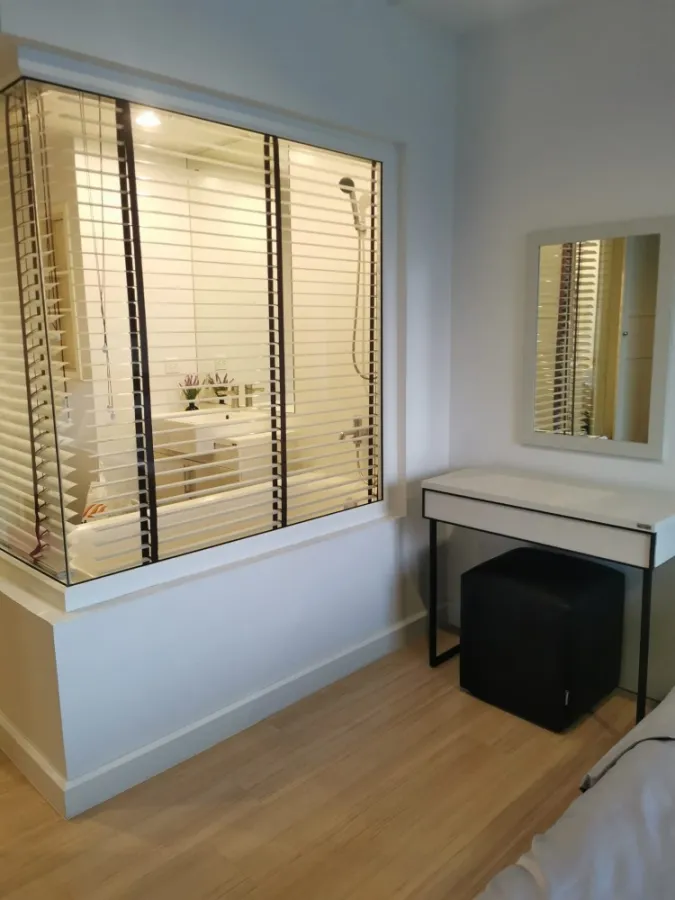 Condo for rent, The seed mingle suanplu, nice room, soft tone, fully furnished, beautiful view, don't miss it.