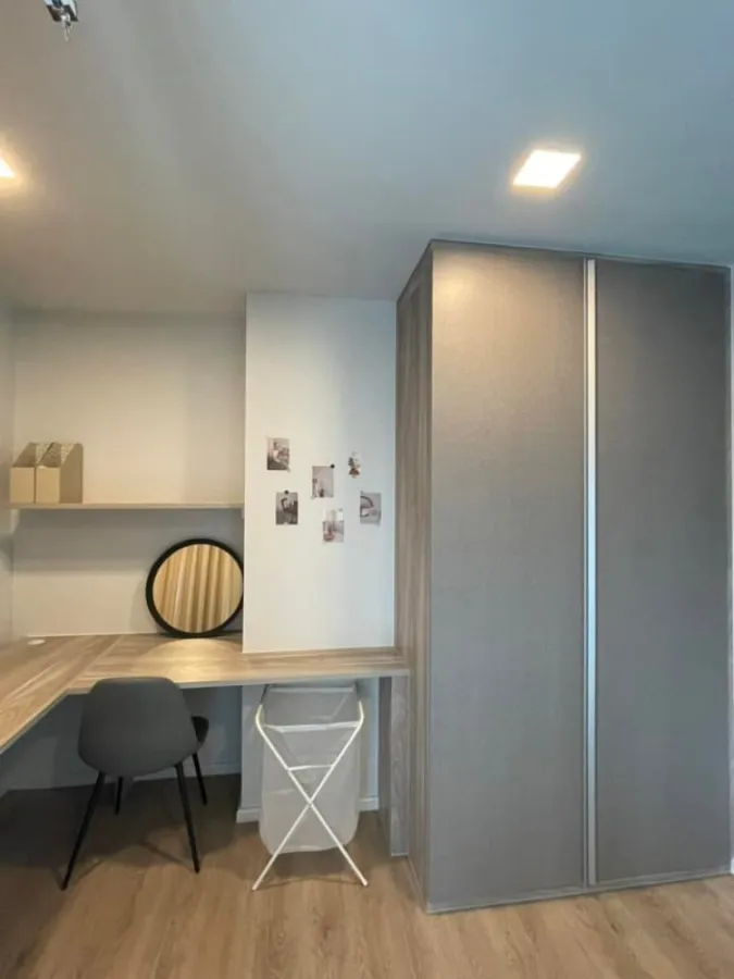 Kave TU for rent, 6th floor, Rim room, size 25 sq.m., adjustable sofa bed Meet every lifestyle, living quickly.