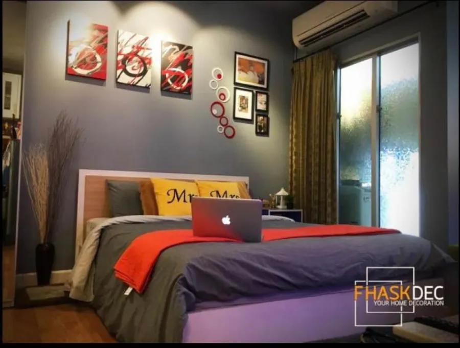 Selling My Condo Ladprao 27, newly renovated, 7th floor, cool weather, not hot room, great price, good like this, you need to reserve.